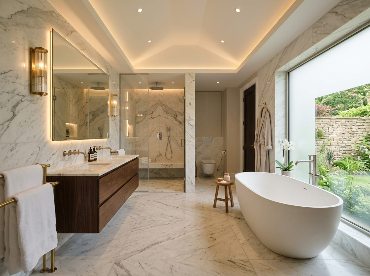 Custom Bathroom Renovation in Sumner