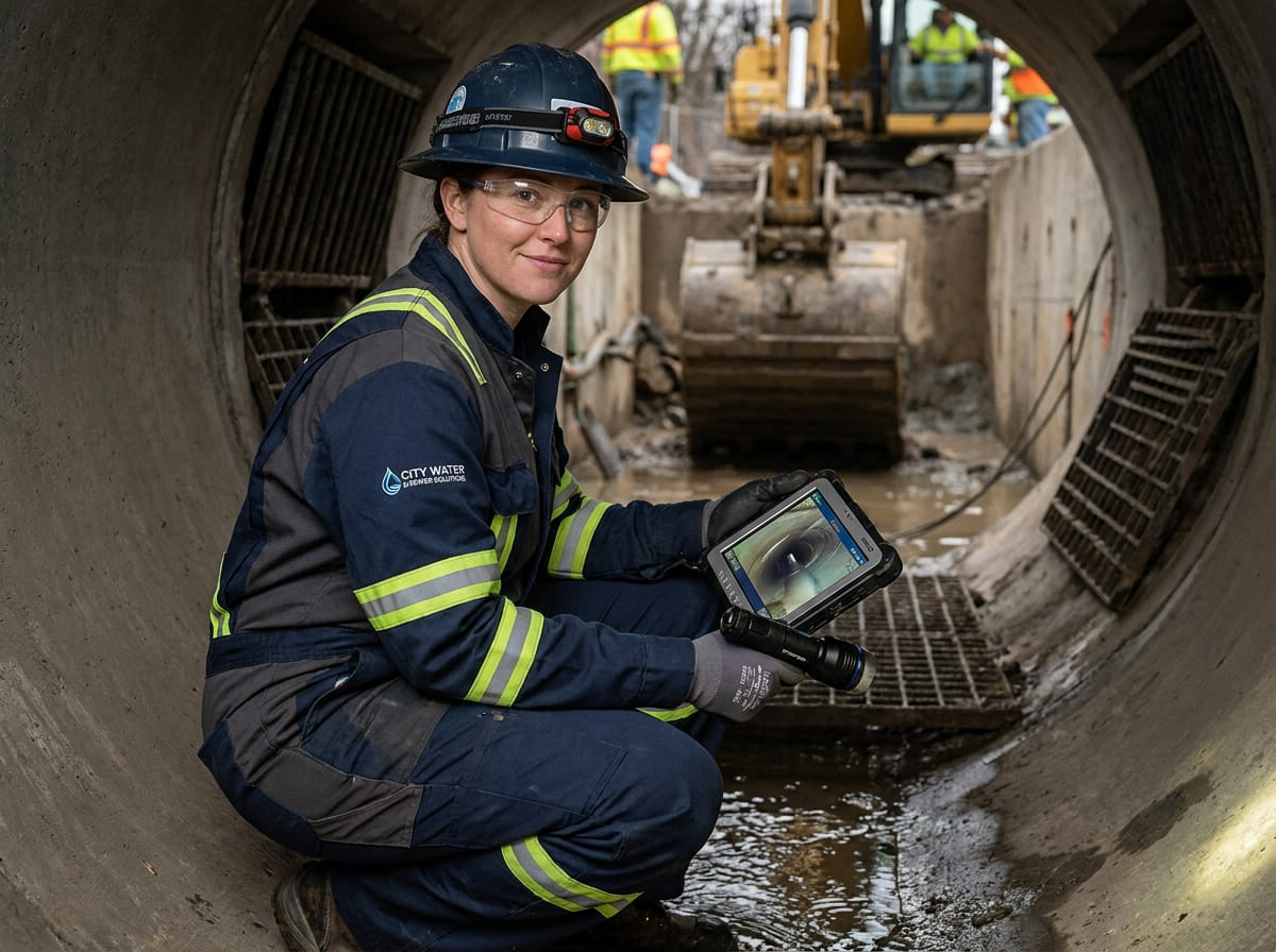 Sewer Line Inspection & Replacement in Sumner